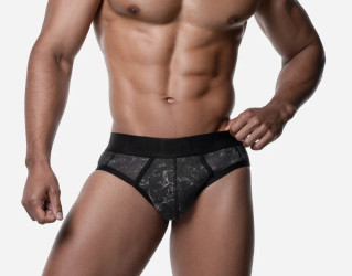 Black Washed Brief