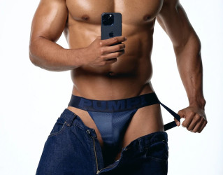 Indigo Blue Jockstrap